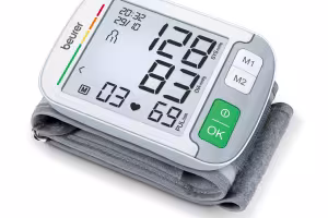 Keep an eye on your blood pressure and heart rhythm with the new BC 51 wrist blood pressure monitor