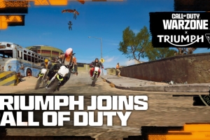 Triumph Motorcycles Rides into Call of Duty®: Warzone™ Season 01