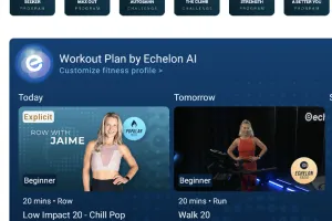 Echelon Fitness Teams Up with Amazon Web Services to Launch Groundbreaking AI-Powered Personalized Workout Experience