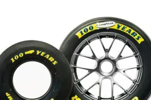 Goodyear Celebrates 100 Years of Blimps with Special Tire Design for Goodyear 400