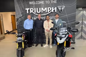 Triumph Motorcycles Roars Back into the UAE with Galadari Partnership