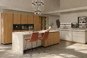 Celebrating the Beauty of Wood: The New echt.zeit evo Kitchen by TEAM 7