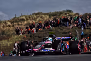 Alpine Faces Challenges on Day 1 of the Dutch Grand Prix