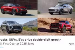 GM Drives into 2025 with 17% Q1 Sales Surge, Powered by Trucks, SUVs, and EVs