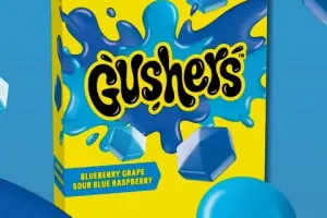 Gushers Launches Fan-Demanded All-Blue Pack with Sour Blue Raspberry Twist