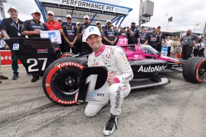 Kirkwood Captures Nashville Pole for Honda; Palou to Start Last in INDYCAR Finale