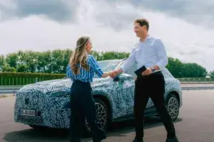Electrifying the Future: Mercedes-Benz CEO Tests the All-New Electric GLC