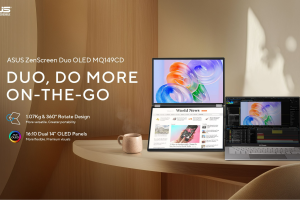 ASUS ZenScreen Duo OLED MQ149CD Redefines Portable Productivity