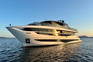 Princess X95 Retrofit: Turning a New Yacht Into a True “Home-from-Home” for Remote Work and Mediterranean Living