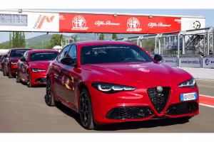 Alfa Romeo Just Put Its Entire Line-Up on a Racetrack, and Customers Are Next