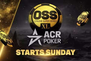 Americas Cardroom Launches $50M+ OSS XL Poker Series With 336 Events