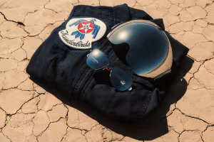 Thunderbirds x Gentex x Randolph Launch 600 Limited-Edition Aviator Sunglasses