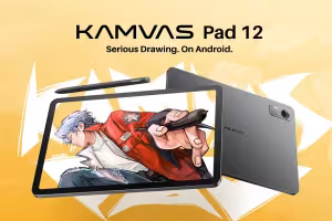 Huion's New Kamvas Pad 12 Ditches Batteries for Its Stylus