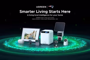 UGREEN Launches Local AI Smart Home Hub, Signs Patriots' Christian Gonzalez