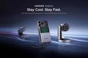 UGREEN Launches Liquid-Cooled MagFlow Power Bank for Qi2 25W Charging