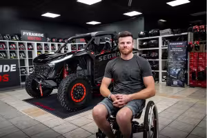 French Enduro Champion Bellino Returns to Off-Road with Segway Side-by-Side