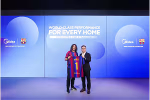 Barcelona Legend Puyol Joins Midea at IFA 2026 to Showcase Smart Home Tech