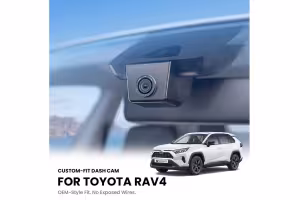 AKEEYO's New Dash Cam Hides Inside Your RAV4's Mirror