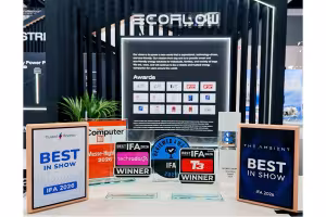 EcoFlow Wins Nine Tech Awards at IFA 2026 for New Power Stations