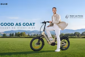 Robin van Persie Becomes Face of ENGWE E-Bikes Ahead of Car-Free Day