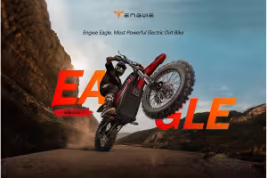 ENGWE Launches Eagle E-Dirt Bike, Backed by 14-Year-Old Rider