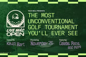 Taco Bell Launches Golf Tournament Hosted by Kevin Hart, Open to Fans