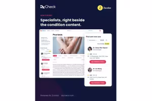 DxCheck Adds Zocdoc Booking So Patients Can Schedule Specialists Instantly