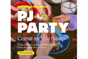 Insomnia Cookies' PJ Party Returns Sept. 15 with Free Cookies for Pajama-Clad Fans