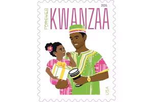 USPS Unveils 11th Kwanzaa Stamp Featuring Father-Daughter Design