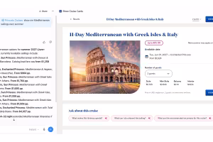 Princess Cruises Launches First Cruise-Planning App Inside ChatGPT
