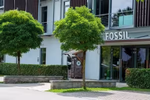 Fossil Store in Grabenstätt Stays Open Through Major Site Redevelopment