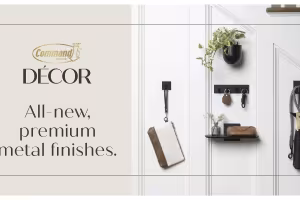 Command Brand Launches Metal DÉCOR Collection for Damage-Free Wall Styling