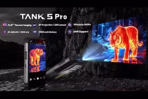 8849's TANK 5 Pro Rugged Phone Packs Thermal Camera and Built-In Projector