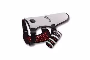 Capillus Launches Red Light Therapy Vest and Wrap for Dogs