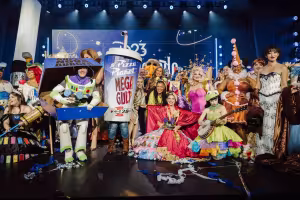 D23 Mousequerade: A Motorized Carrousel Costume Wins Big