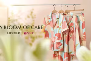 LILYSILK Extends NBCF Partnership With New Lily-Print Sleepwear Line