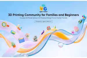 ugee maker Launches Kid-Safe 3D Printing Hub With AI Doodle-to-Model Tool