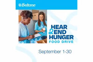 Beltone Food Drive Collects 20,640 Items for Local Food Banks