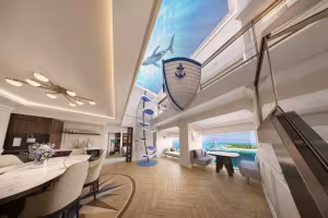 MSC's Two-Story Family Villa at Sea Has a Secret Door