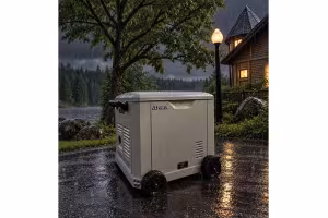 AiPower's $2,699 Generator Runs in Rain and Moves on Wheels