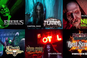America Haunts Names Top 5 Haunted Attractions for 2026