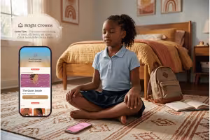 Bright Crowns Launches Five-Minute Daily Wellness App for Black Kids