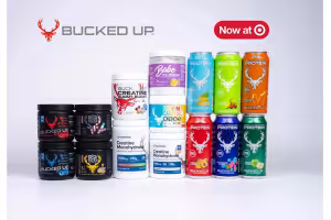 Bucked Up Puts 15 Supplements on Shelves at 1,848 Target Stores