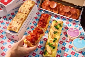 Domino's Brings Square Detroit Style Pizza to Germany