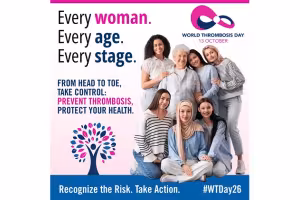 World Thrombosis Day Spotlights Women's Blood Clot Risk