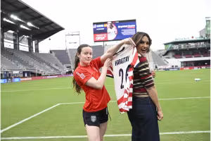 Purina Brings Purple Leash Project to a USWNT Match