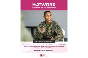 HOTWORX Launches Pink Campaign for Military Women with Breast Cancer