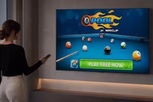 8 Ball Pool Hits LG Smart TVs With Couch Play Multiplayer Mode