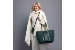 Martha Stewart Designs a Snake-Embossed Bandolier Phone Case