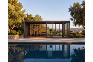 Backyard Pavilion Doubles as Solar Power Plant, Debuting in 2027